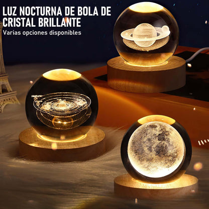 Esfera de Cristal con Luz