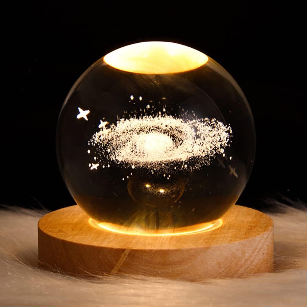 Esfera de Cristal con Luz